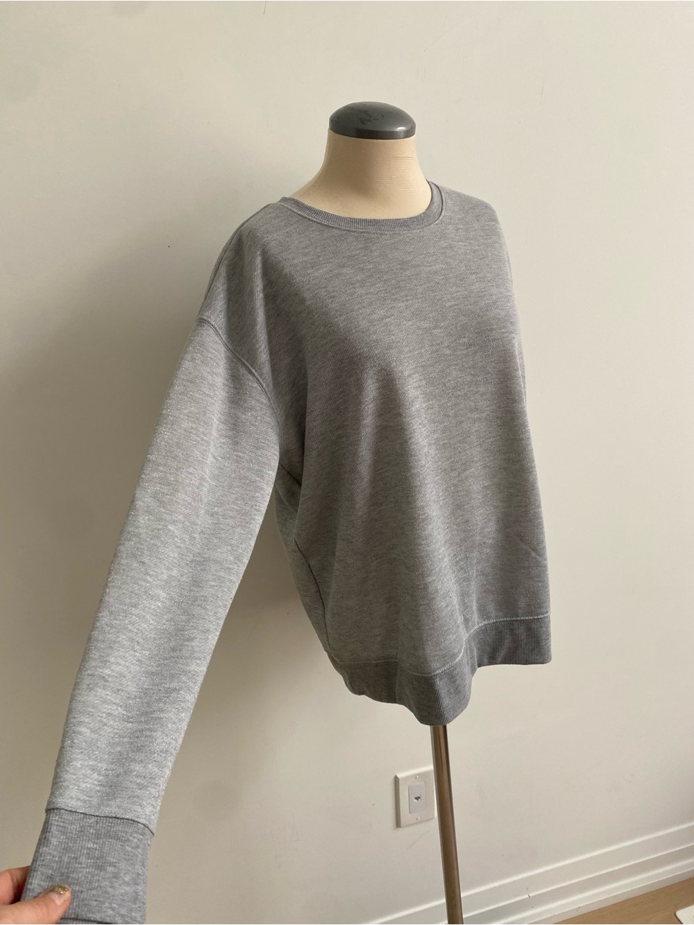 George Gray Metallic-Thread Pullover - Picture 2 of 10